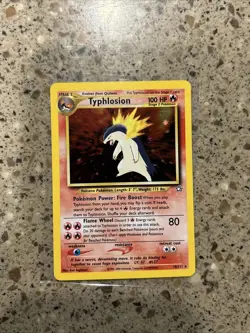 Pokemon Typhlosion Holo Neo Genesis 18/111 - Image 1