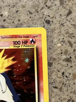 Pokemon Typhlosion Holo Neo Genesis 18/111 - Image 4
