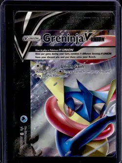 2021 Pokemon SWSH Black Star Promos Greninja V-UNION #SWSH155 - Image 1