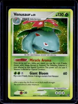2007 Pokemon Diamond & Pearl Secret Wonders Venusaur Reverse Holo #20/132 - Image 1