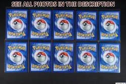 Pokemon TCG Gym Heroes Bulk Commons Uncommons Energy 150+ NM LP (CS) - Image 3