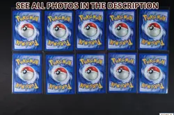 Pokemon TCG Gym Heroes Bulk Commons Uncommons Energy 150+ NM LP (CS) - Image 5