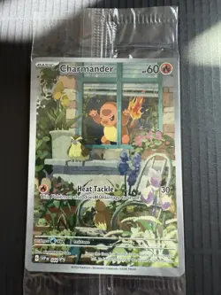 Pokemon Charmander 044 Scarlet & Violet Obsidian Flames Promo SVP English SEALED - Image 1