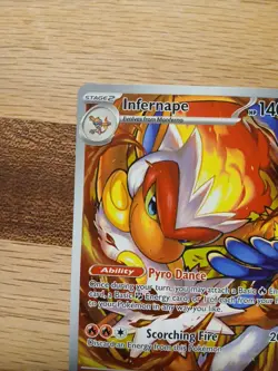 Pokemon TCG Infernape 173/167 Sv06: Twilight Masquerade Holo- Near Mint- IR- New - Image 3