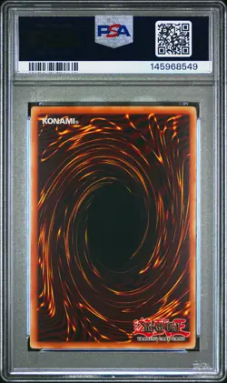 2008 YU-GI-OH! COLLECTIBLE TINS WAVE 2 #EN003 BLACK ROSE DRAGON PSA 9 - Image 2