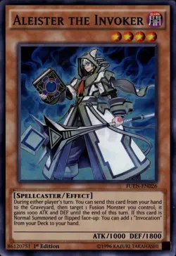 Yu-Gi-Oh! Aleister the Invoker Secret Rare SHVA-EN040 - Image 1