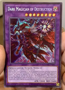 Yugioh Dark Magician of Destruction MZMU-EN011 Secret Rare 1st Ed NM - Image 1