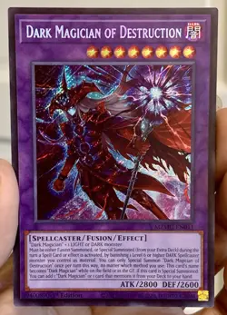 Yugioh Dark Magician of Destruction MZMU-EN011 Secret Rare 1st Ed NM - Image 2