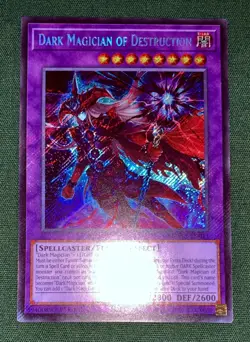 Yugioh Dark Magician of Destruction MZMU-EN011 Secret Rare 1st Ed NM - Image 3