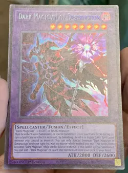 Yugioh Dark Magician of Destruction MZMU-EN011 Secret Rare 1st Ed NM - Image 5
