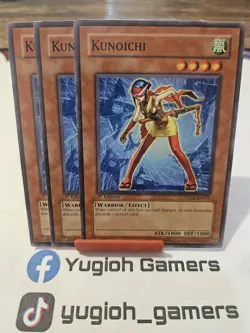 Yu-Gi-Oh Kunoichi X3 TDGS 1st Edition Common Light Played - Image 1