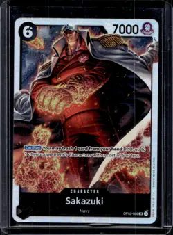 2022 One Piece Paramount War Sakazuki Super Rare #OP02-099 - Image 1