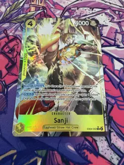 One Piece Sanji EB04-052 (R*) Alt Art Adventure on Kami's Island (OP15-EB04) - Image 1