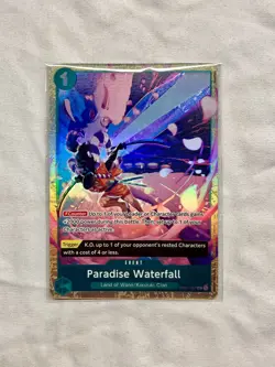 Paradise Waterfall (Best Selection Vol. 1) One Piece TCG (SEALED) - Image 1
