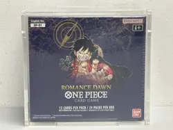 2022 One Piece English Romance Dawn OP-01 Blue Bottom Factory Sealed Booster Box - Image 1