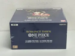 2022 One Piece English Romance Dawn OP-01 Blue Bottom Factory Sealed Booster Box - Image 3