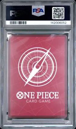 2025 One Piece OP11 En Monkey D Luffy Alternate Art #040 PSA 10 Gem Mint - Image 2