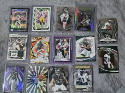 Panini Philadelphia Eagles Rookie 14 Card Lot 2024-25 Hurts DeJean Smith Jackson - Image 1