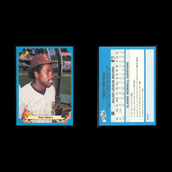 Tony Gwynn #220 1988 Classic Blue San Diego Padres Baseball Card MLB NM - Image 3