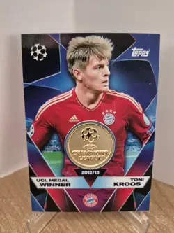 Topps Match Attax Champions League 25/26 Toni Kroos UCL Medal Winner Relic Card - Image 1