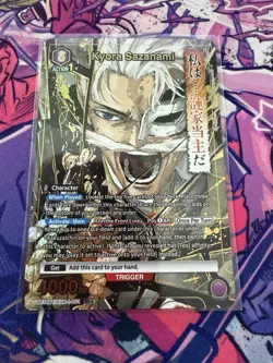 Kyora Sazanami Super Rare Alt Art Parallel Kagurabachi Union Arena Near Mint! - Image 1