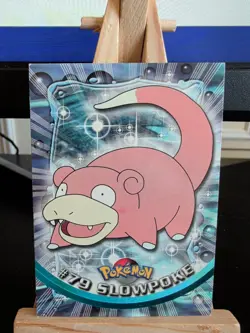 Slowpoke #79 Topps 1999 Pokemon Trading Card Game - LP - Blue Logo - Non Holo - Image 1