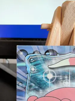 Slowpoke #79 Topps 1999 Pokemon Trading Card Game - LP - Blue Logo - Non Holo - Image 2