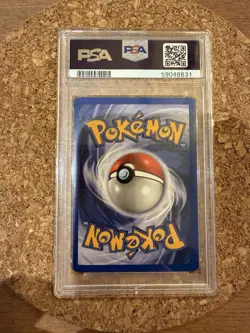 Pokemon TCG 1999 Jungle Set Pinsir 9/64 Holo Rare PSA 7NM-MT Graded Card - Image 2