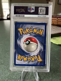 1999 Pokemon TCG Jungle Pinsir 9/64 Holo Rare PSA 5 - Image 2