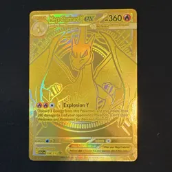 Pokemon Mega Charizard Y EX 294/217 Ascendant Heroes Holo Full Art Card - Image 1