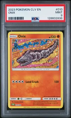 2023 POKEMON CLV-TRADING CARD GAME CLASSIC VENUSAUR & LUGIA EX DECK ONIX PSA 9 - Image 1