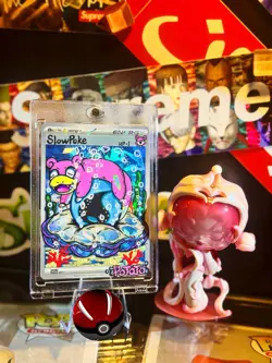 Slowpoke 204/198 SV01 Hand Draw DIY Holo water Energy card 💤🫟 - Image 2