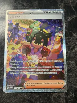 Pokemon TCG Kieran Full Art Sir Twilight Masquerade Card 218/167 NM - Image 1