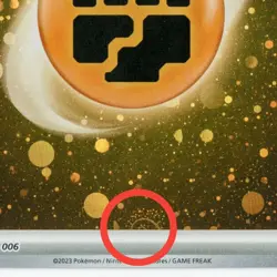 HD Fighting Energy Cosmos Holo with Mew Tail Swirl SVE MEW 006 151 Pokemon Card - Image 1