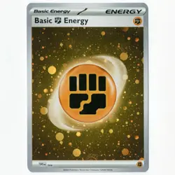 HD Fighting Energy Cosmos Holo with Mew Tail Swirl SVE MEW 006 151 Pokemon Card - Image 2