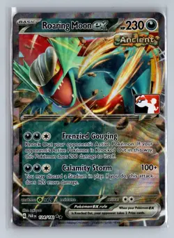 Roaring Moon ex Double Rare Prize Pack Series Cards 124/182 NM Holofoil - Image 1