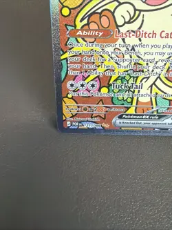 Meowth EX SIR Full Art Holo Rare Pokemon TCG Card 121/088 Perfect Order - Image 5
