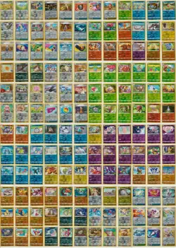 Pokemon SWORLD & SHIELD - 144 Card Lot - Reverse Holo SWSH - No Duplicates - Image 1