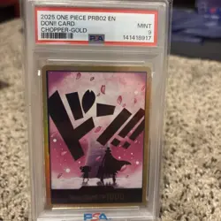 One Piece Card Game Gold Tony Tony Chopper DON - Image 1