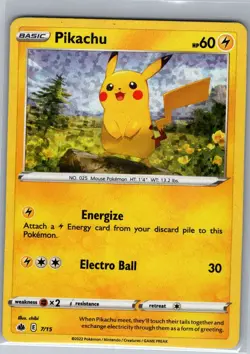 Pikachu - 7/15 Holo McDonald's Promos 2022 - Pokemon Card - LP - Image 1