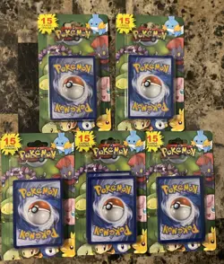 Pokemon 15 Card + (Promo Halo) Pack MJ Holdings 2012 Collectible Lot Of 5 (Read) - Image 1