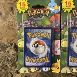 Pokemon 15 Card + (Promo Halo) Pack MJ Holdings 2012 Collectible Lot Of 5 (Read) - Image 3