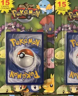 Pokemon 15 Card + (Promo Halo) Pack MJ Holdings 2012 Collectible Lot Of 5 (Read) - Image 4