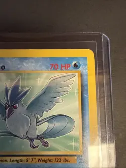 Vintage 1999 Pokemon Card Articuno 17/62 WoTC Fossil Set Rare Non-halo - Image 5