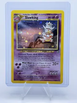 Slowking 14/111 Neo Genesis Holo Rare 2000 Unlimited Stage 1 80 HP Pokemon Card - Image 1