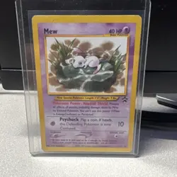 Mew #47 Black Star Promo WOTC Pokemon Card 2000 Lily Pad - Image 1
