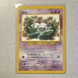 Mew #47 Black Star Promo WOTC Pokemon Card 2000 Lily Pad - Image 3