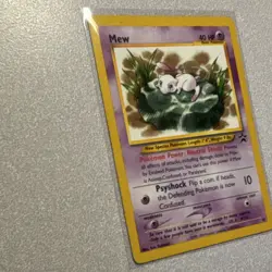 Mew #47 Black Star Promo WOTC Pokemon Card 2000 Lily Pad - Image 4