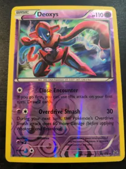 Deoxys 33/108 - Uncommon - Reverse Holo - XY Roaring Skies - NM/LP Pokemon Card - Image 1