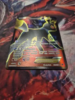 Umbreon EX - 119/124 - Pokemon Card XY Fates Collide Full Art Ultra Rare LP/MP - Image 3